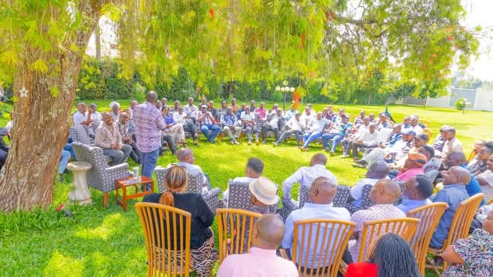 Gachagua Hosts Over 80 Nairobi MCAs and Councillors at his Wamunyoro Residence, Nyeri