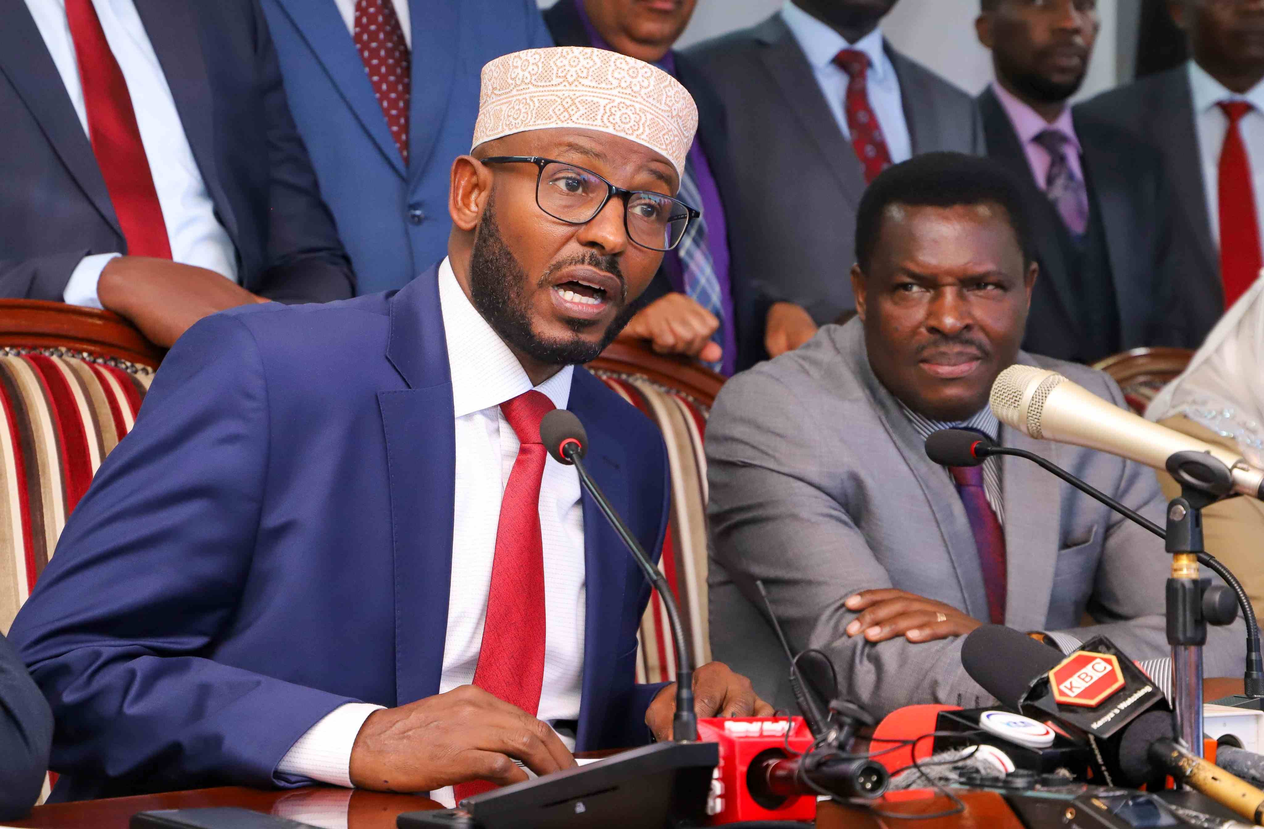 Governors accuse four senators of harassment, extortion