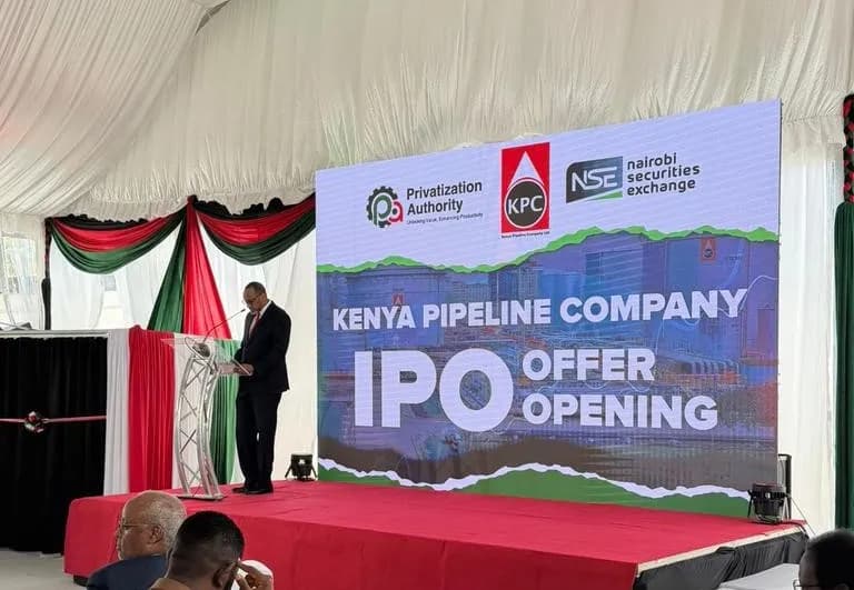 Kenya Pipeline Extends IPO Guarantee Deadline