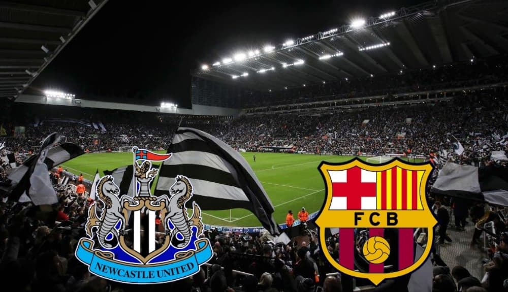 UEFA Champions League : Newcastle United vs Barcelona