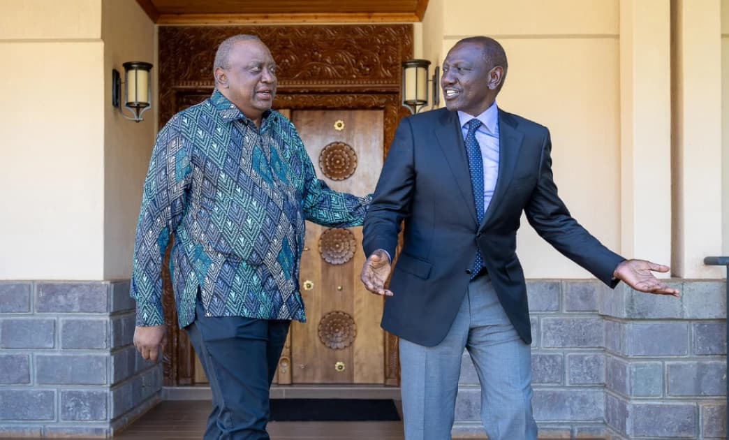Uhuru Kenyatta Becomes Ruto's Punching Bag